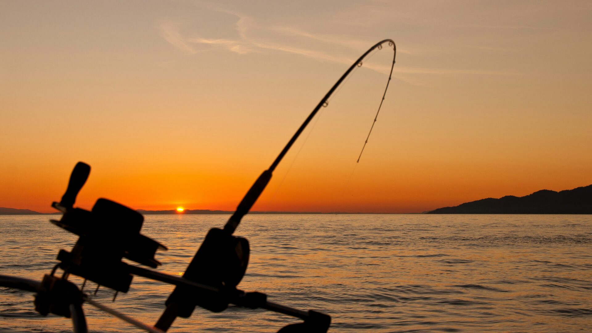 Here, fishing is a leisurely affair